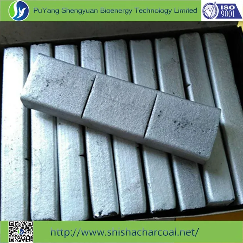 Smokeless long burning silver bulk shisha hookah charcoal price