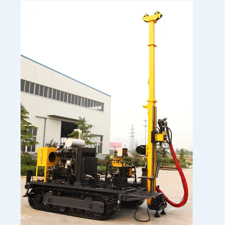Cheap Price Crawler DTH Ground Water Drilling Machine for Water Well with CPT  SPT