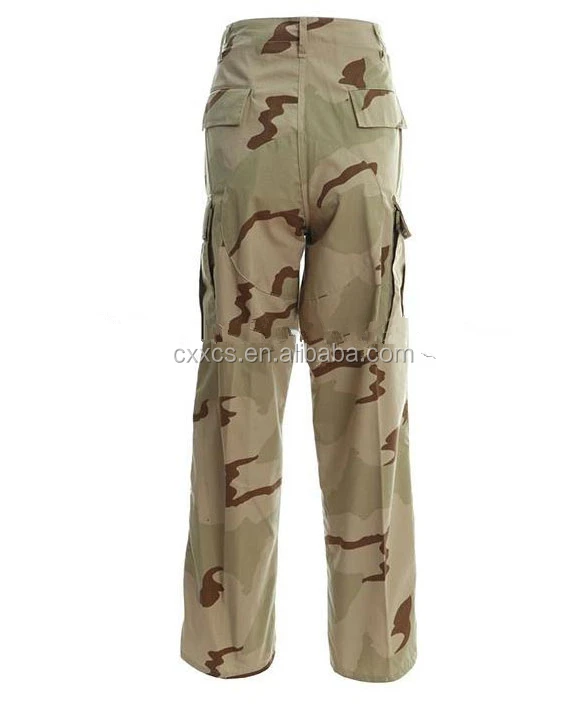 3 цвета Пустынный Камуфляж BDU Военная армейская форма