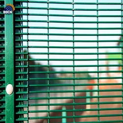 hot sale Anti-climb V shape welded mesh panel Razor Barbed Wire Security Fence