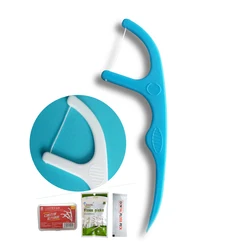 Individually Wrapped Dental Floss Material Dental Floss Pick