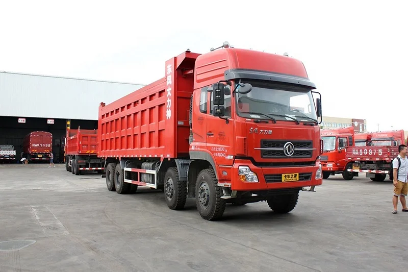 Dongfeng 8x4 standard 30 cubic meter 12 wheel 60 ton heavy dump truck