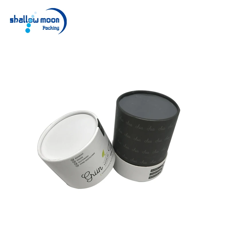 
Custom made eco friendly paper cylinder packaging tube box for tea/herbs/coffee/snacks/food packaging 