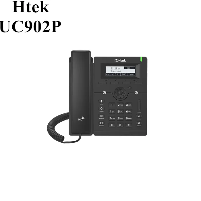 Entry-level IP Phone UC902P Htek PoE IP Phone