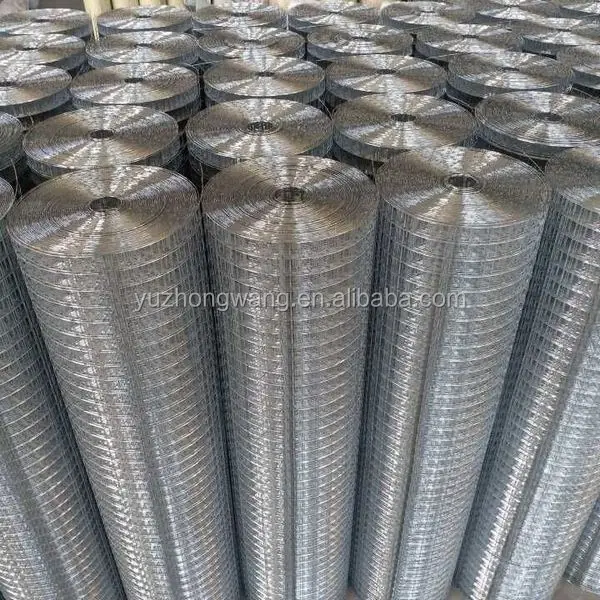 hot dipped galvanized hardware wire mesh panel telas de arames fabrica malla electro soldada para jaula rolls