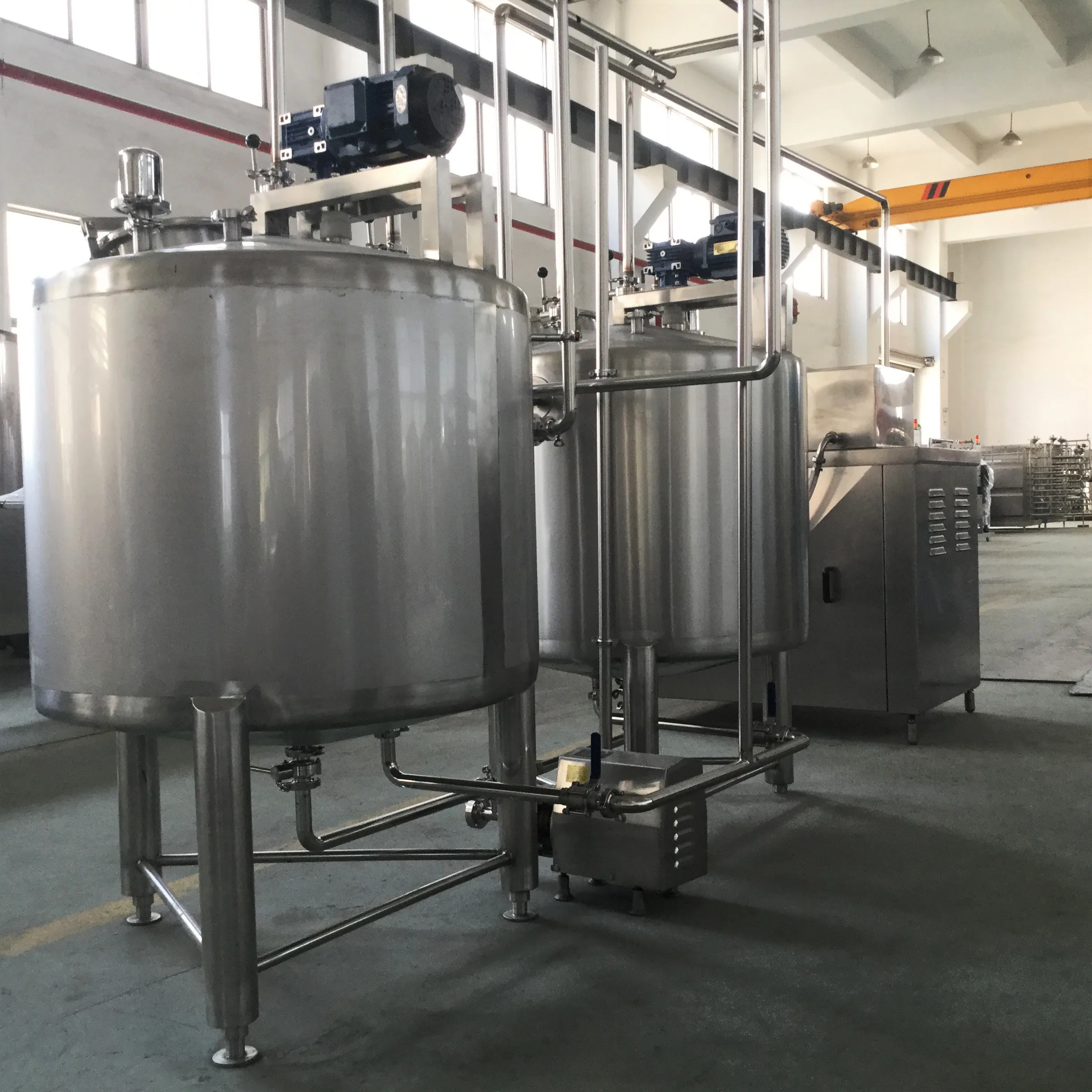 Syrups Mixing Tank Emulsifying Tank