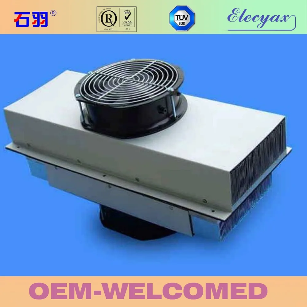 400W TEC air cooler 48V DC cooler peltier air conditioner for outdoor telecom cabinet AC-TEC-FF400