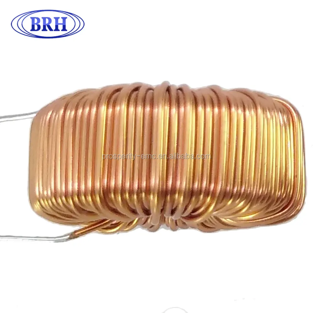 Plug ins toroidal ferrite core wire wound coil power inductor 380uh