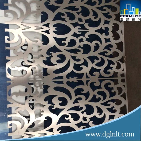 Outdoor Laser Cut Panel Cladding Metal Cladding Aluminum Decorative Wall Panel