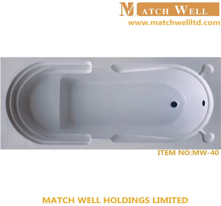 cheap plastic rectangular bathtub for fat people