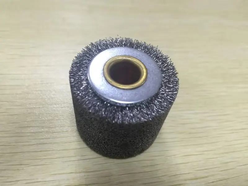 FMT  Deburring Cleaning Polishing  cylinder  industrial round wheel enamel-insulated wire brush