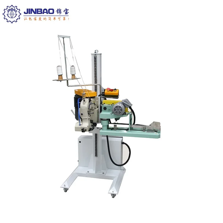 
Industrial sewing machine with thread stand for bags folding-sewing 