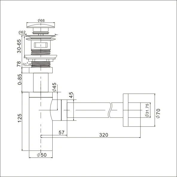 Золотая круглая раковина в бутылке, ловушка для отходов, набор для слива, выдвижная ловушка