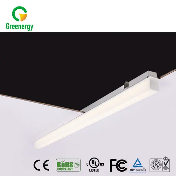
2016 18W 1450lm IP20 Linear light 4ft led tube light fixture led recessed light 