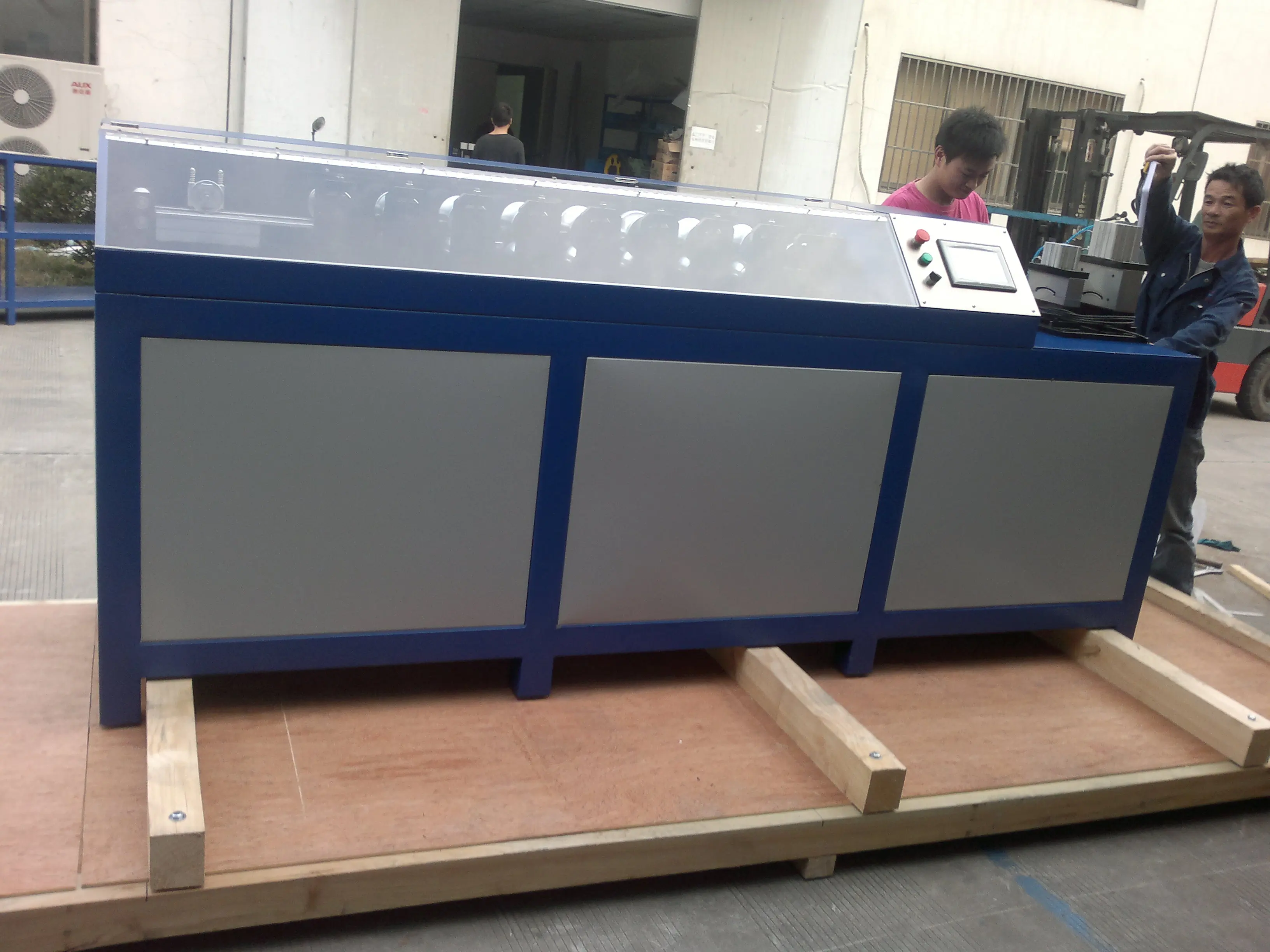 
BoFeng CR80 outdoor exterior aluminum venetian blinds FULLY AUTOMATIC forming punching and cutting machines 