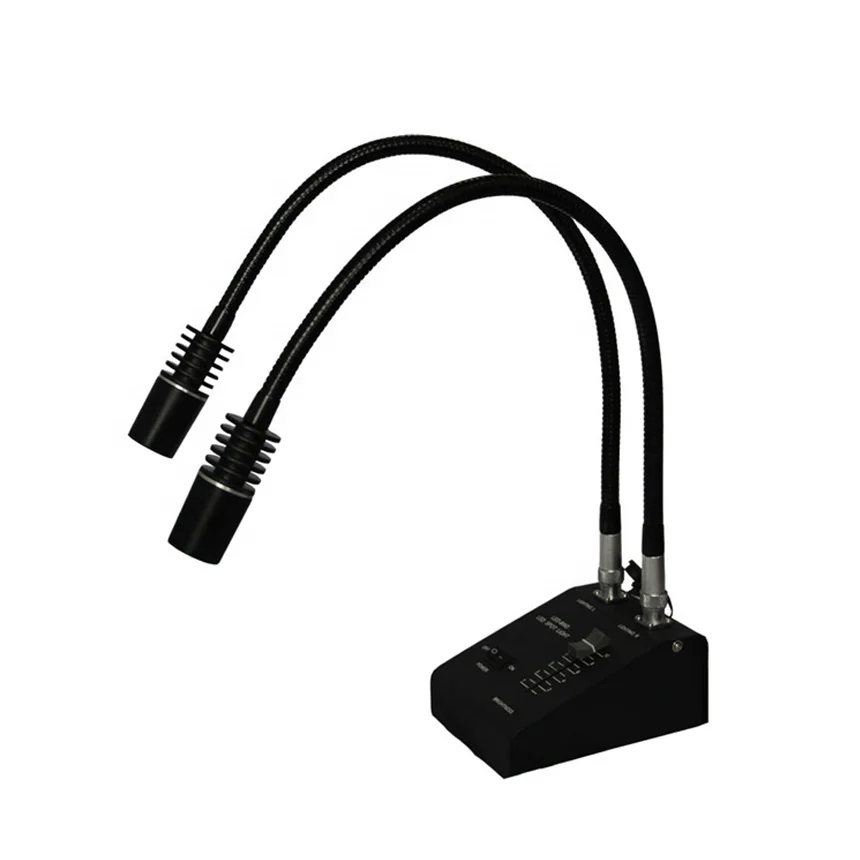 Светодиодный микроскоп FI15IIB с двойной гусиной шеей