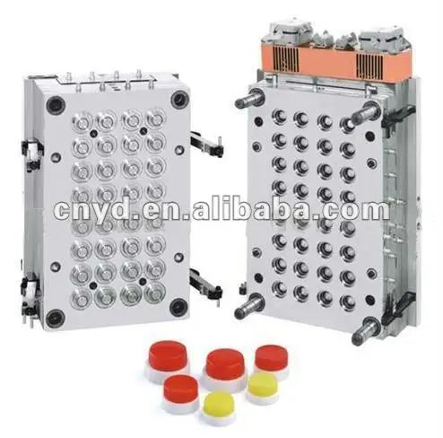 Plastic injection water bottle cap mold