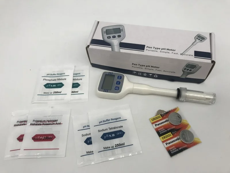 Professional standard Big LCD Pen type PH meter