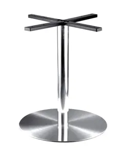 Cast Iron Pedestal Table Bases Black Table Leg Flat Shape Plate Base