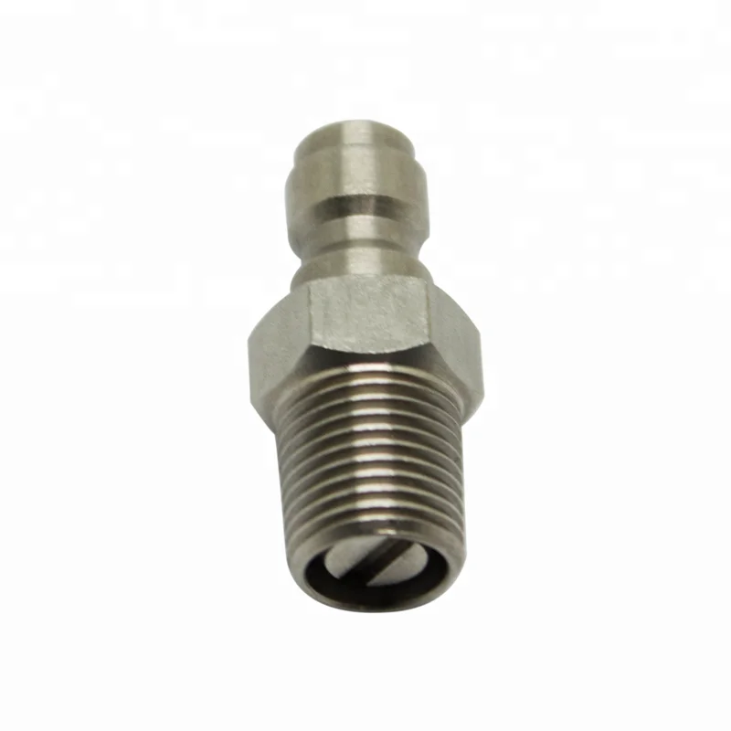 Paintball Tank Regulator Mini Fill Nipple Valve 1/8NPT Made of Stainless Steel