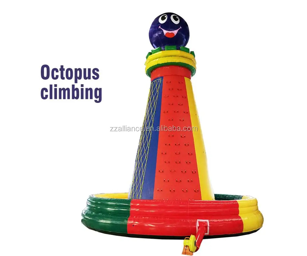 inflatable outdoor indoor sport rotation rock climbing wall