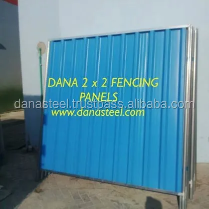 Perimeter Hoarding Temporary Fence Panel Supplier Uae