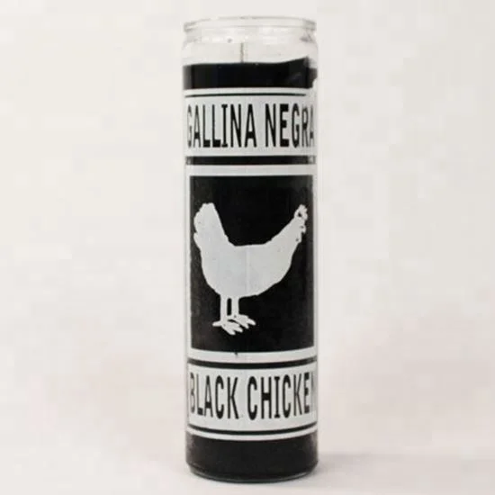 wholesale custom logo private label 7 day glass religious prayer candles