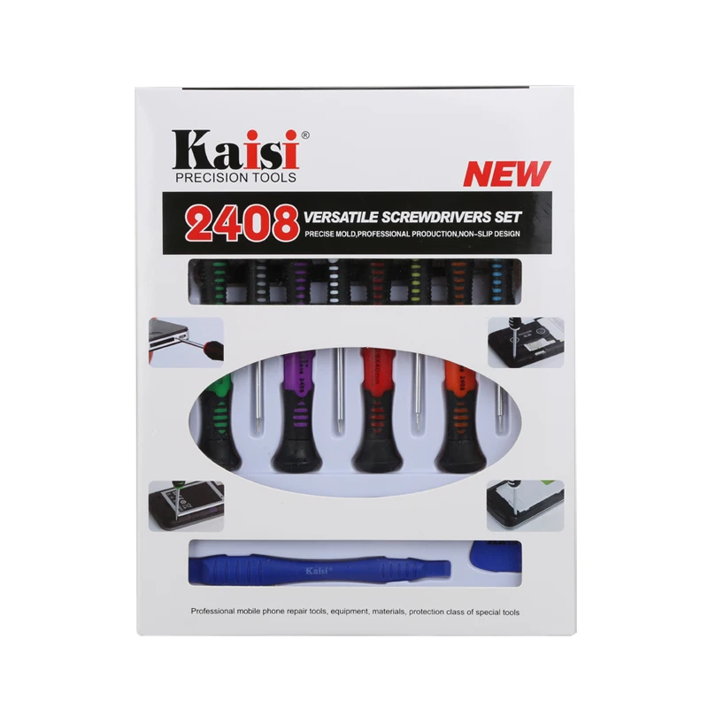16 in 1 Mobile Phone Repair Opening Tools Screwdrivers Set Kit For iPad 4 iPhone 5 4S 3GS #Kaisi 2408