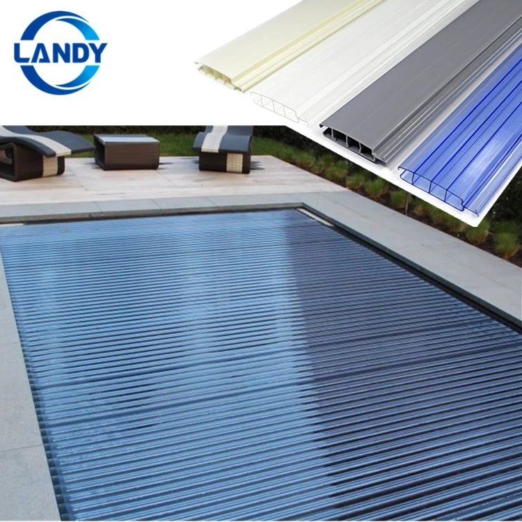 Swimming pool Automatic Shutter Motorized Cover Inground Automatic Swimming Pool Covers