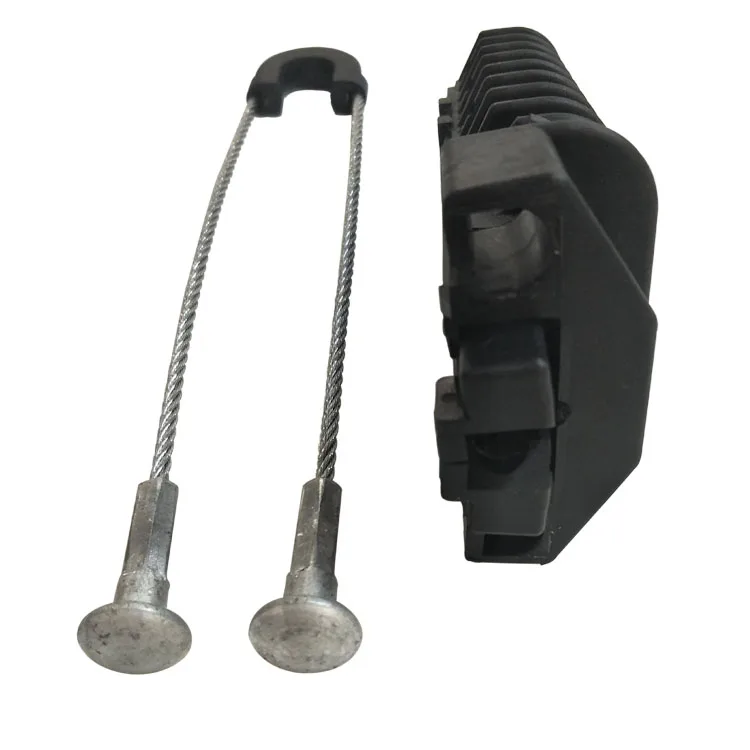 Fiber Cable Clamp PA2000 Anchor Cable Aerial Strain Clamp , Wire Tension Connector
