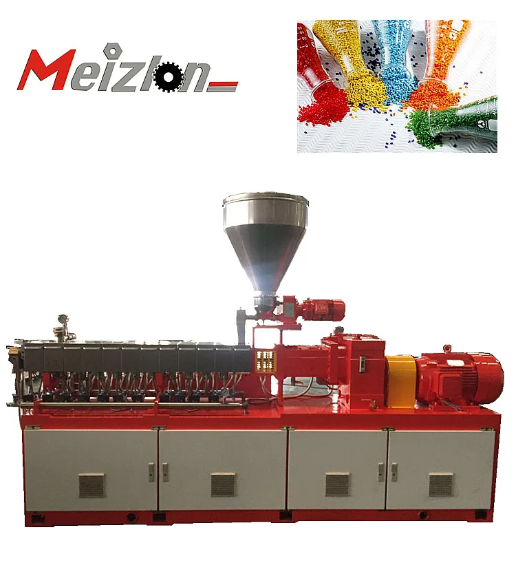 PP PE HDPE LDPE plastic pelletizing machine / Waste plastic pellet granulator recycling/twin screw extruder