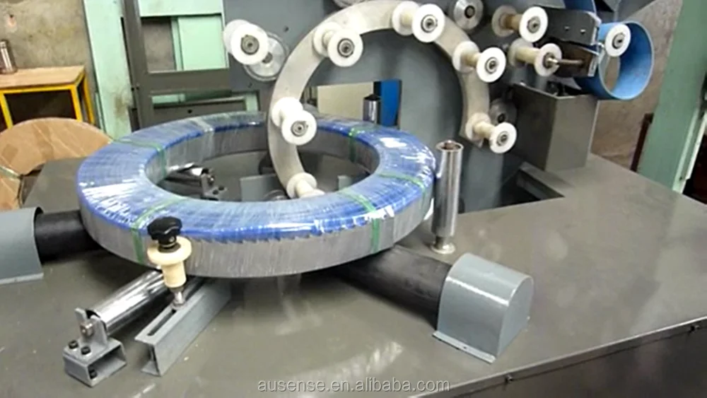 YUPACK Horizontal Stretch Wrapper Machine for pipe and coil