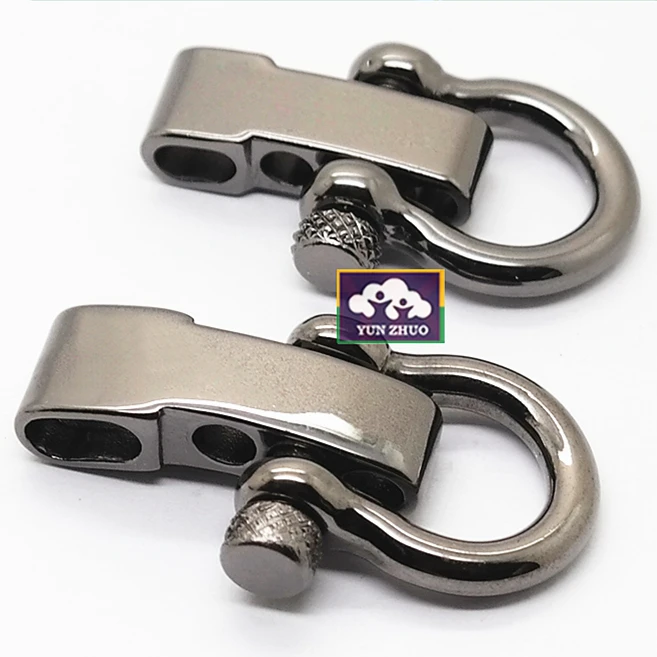 
Stainless Steel dee shackle for paracord bracelet, Adjustable D Shackle 