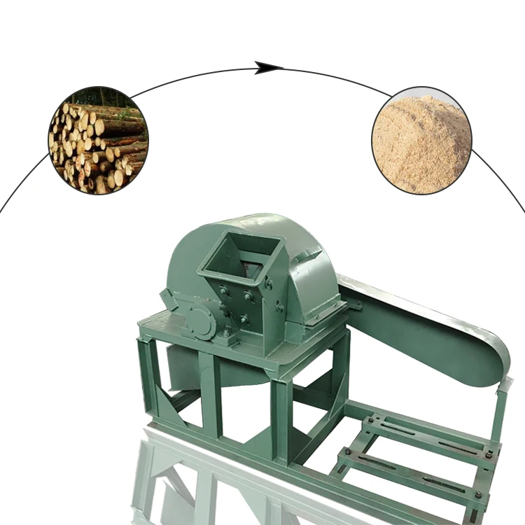 
high capacity wood crusher machine to make wood sawdust 