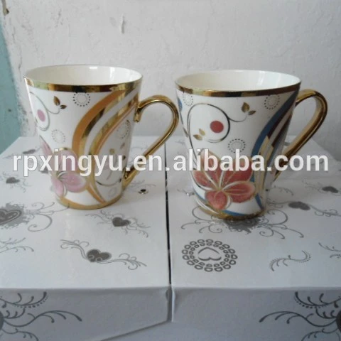 11 oz conic shape mug cup wholesale ceramic mugs