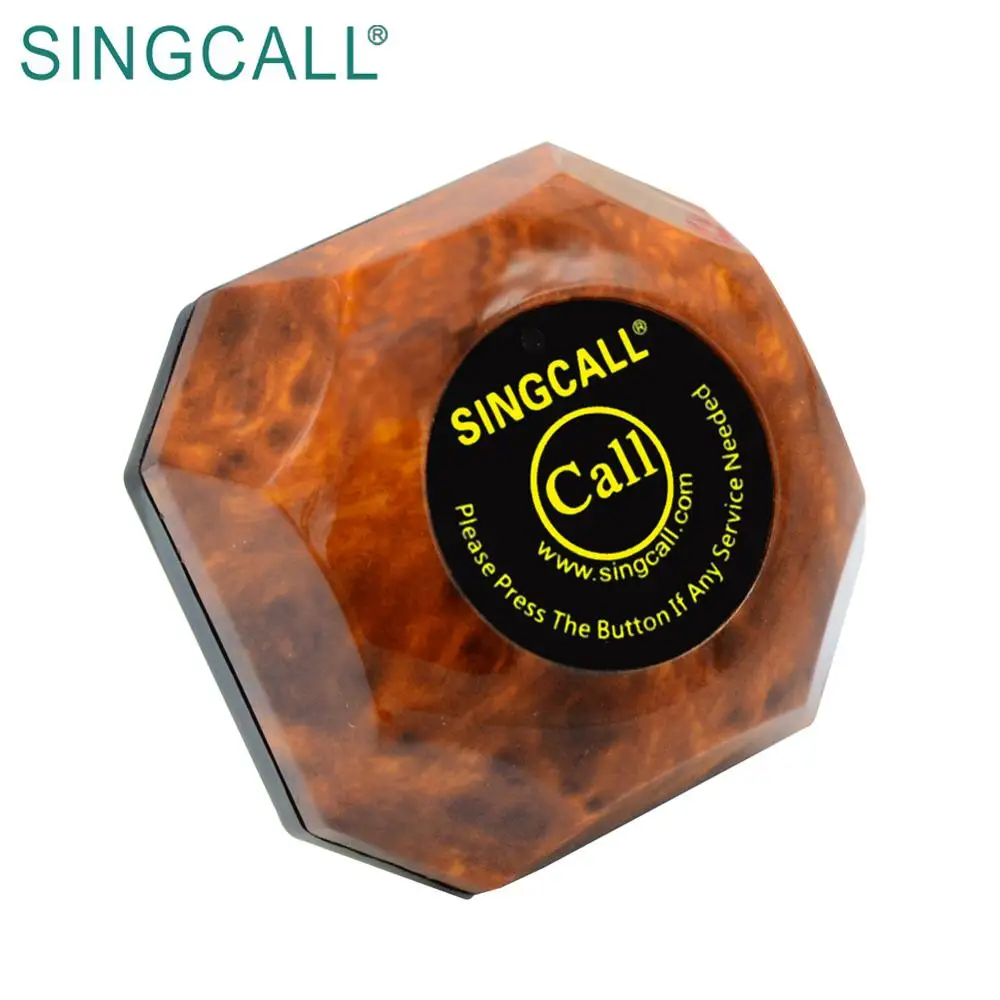SINGCALL guest coaster pager system restaurant wireless service caller