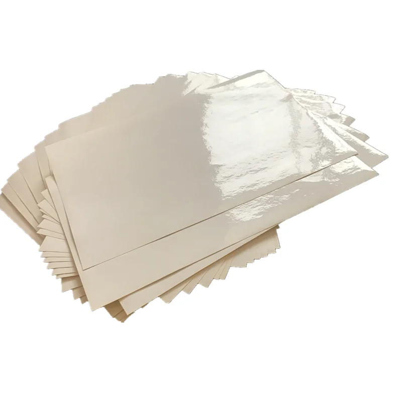 cast coated adhesive paper 70 x 100cm