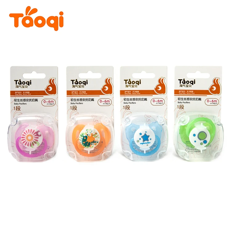 Wholesale Baby Soother Glow Pacifier Silicone Funny Baby Pacifier Adult Pacifier