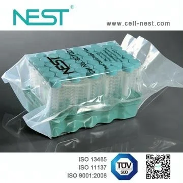 Premium USP VI Transparent 15ml Centrifuge Tube with Rack