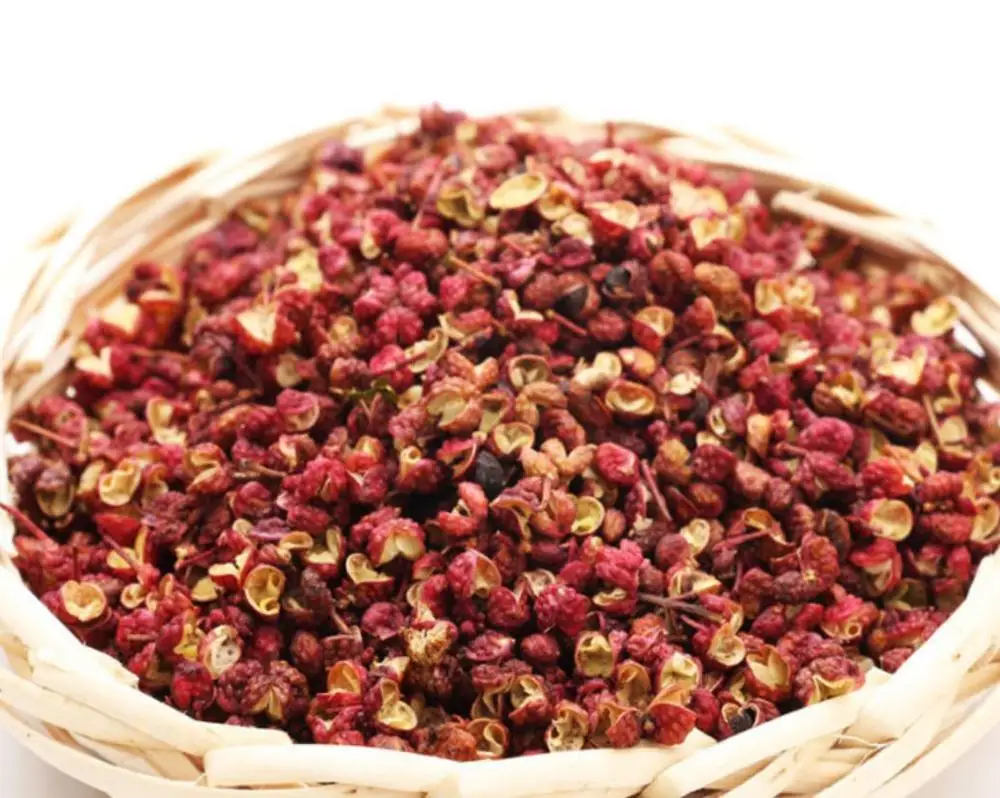 chuan jiao Dried Pure Szechuan pepper Tooth Ache Tree fruits shells