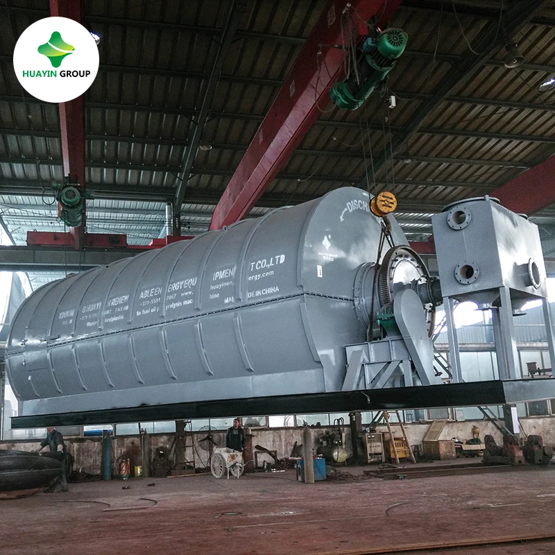 Equipment for processing plastics to produce fuel