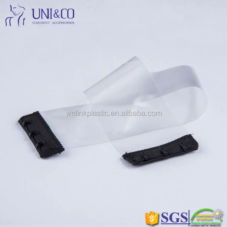 Customized Packaging TPU Elastic Bra Thick Transparent Bra Clear Back Strap