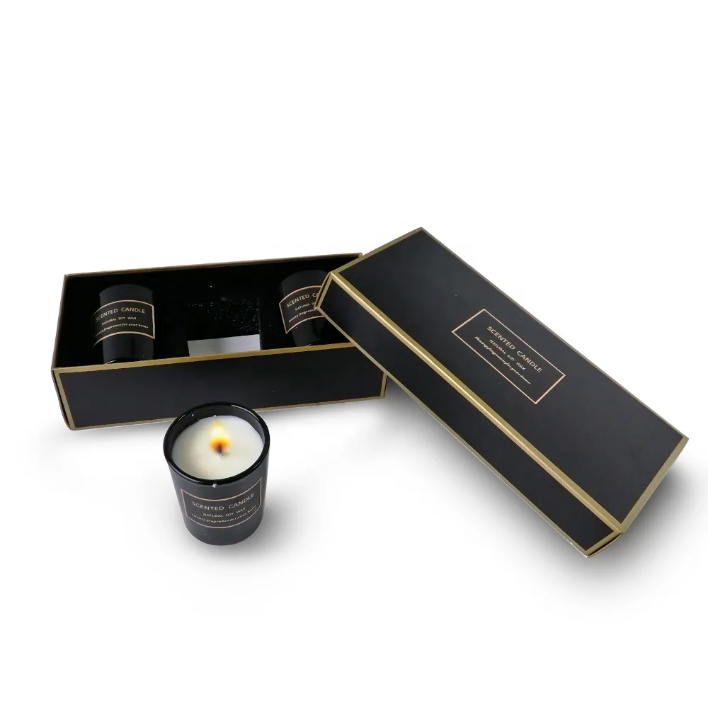 Eco-friendly Candle aromatherapy candle 3 scented candle sets with gift box