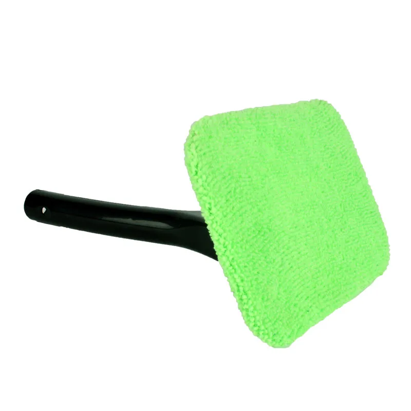 Green Microfiber Glass Window Cleaning Washer Car Wash Equipment