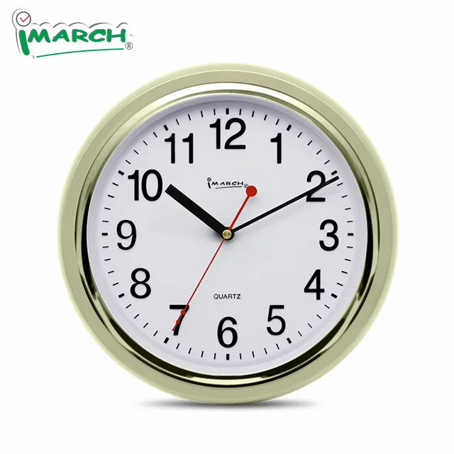  Imarch WC26001- Blue Amazon top selling QUARTZ CLOCKS round shape large living room wall clock 2020