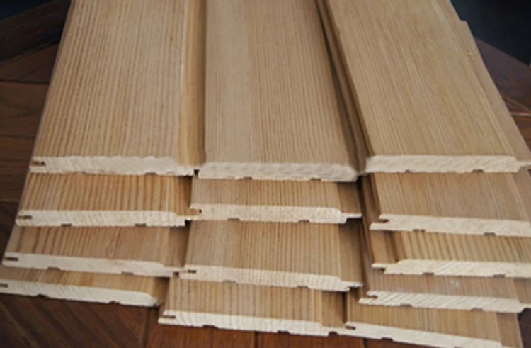 2018 NEW wood log cabin material-wall panel ,cladding