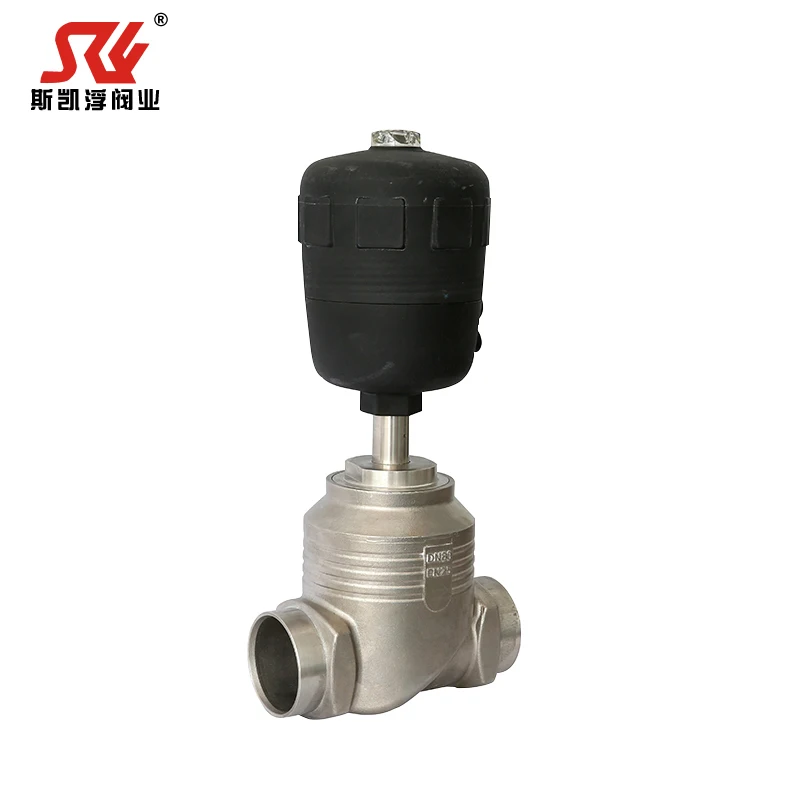 Superior stainless steel pneumatic actuator globe valve