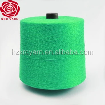 Manufacturer 28S/2 rabbit core spun yarn with high quality