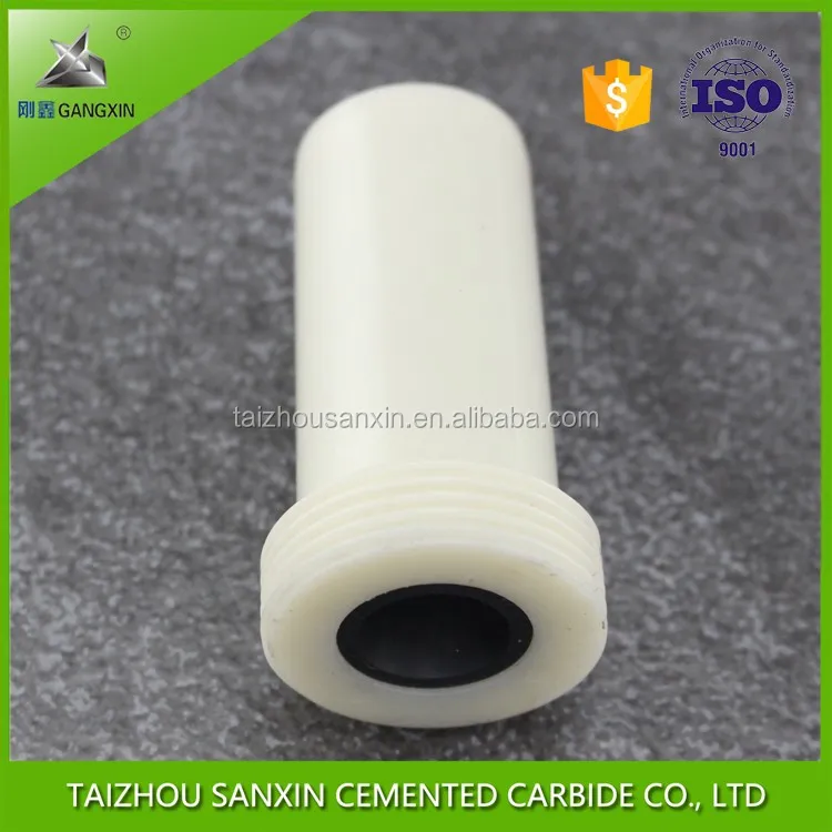 Устойчивая к коррозии насадка для пескоструйной обработки B4C из карбида бора с полиуретановой оболочкой sanxin поставщик Китая