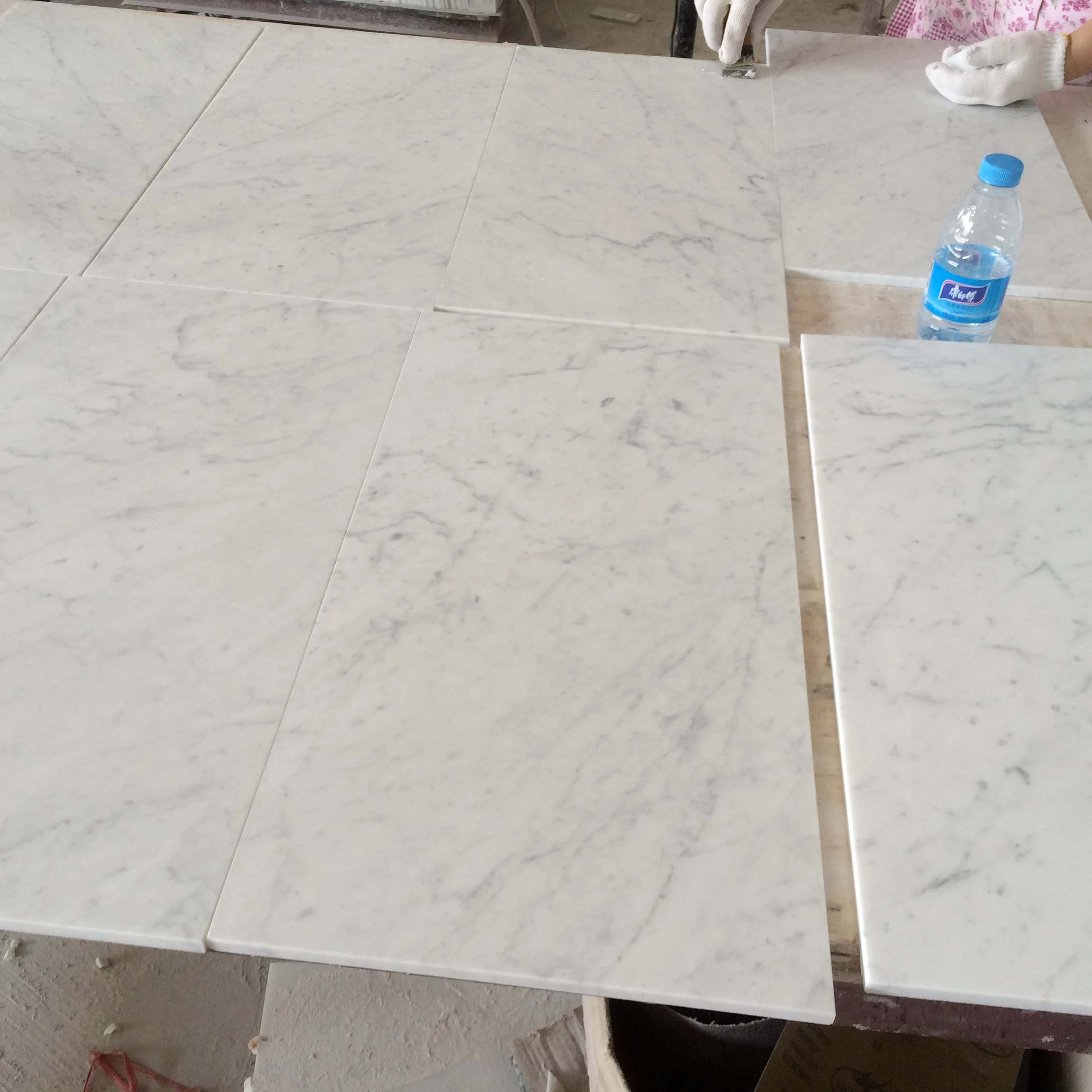 30x60 China bianco carrara white marble tile